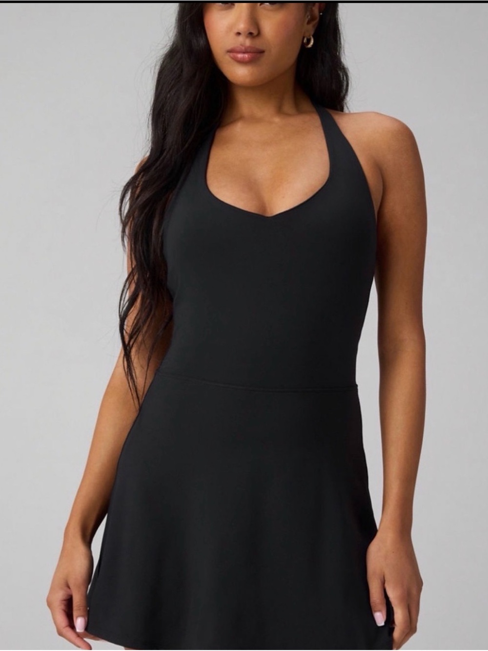 Fabletics PureLuxe Halter Mini Dress